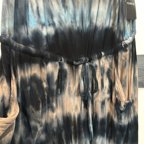 Torrid multicolored super soft romper 00 - Picture 2 of 5